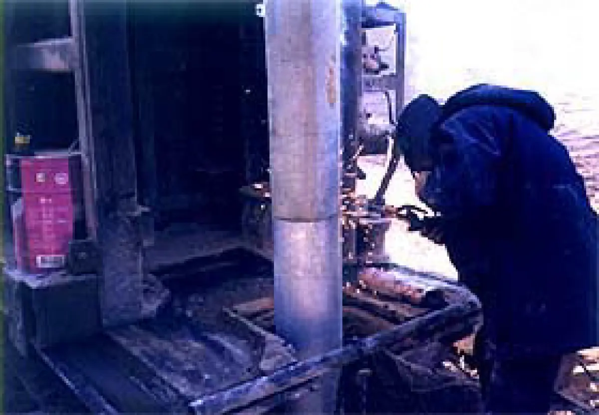 관정용 케이싱 설치