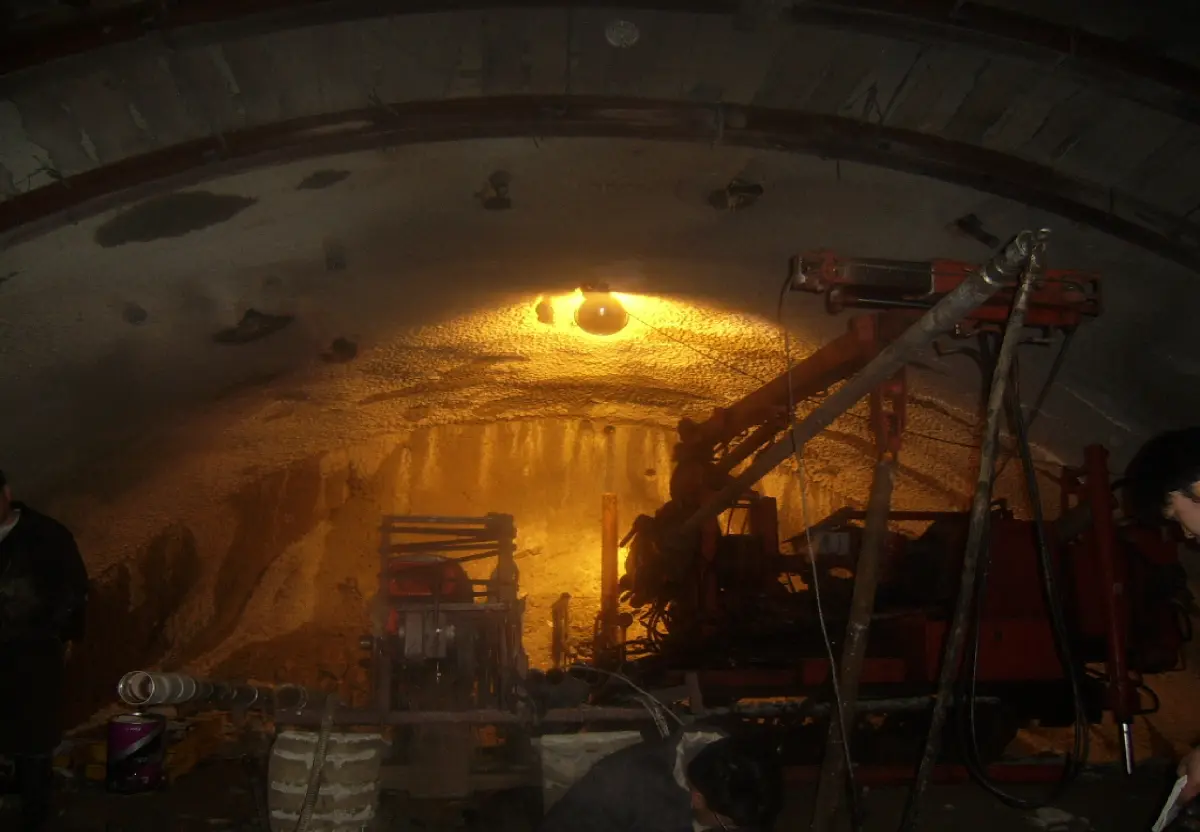 터널막장 선진시추