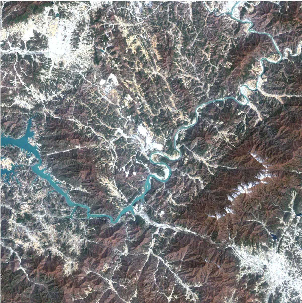 가시광선영역 321Band