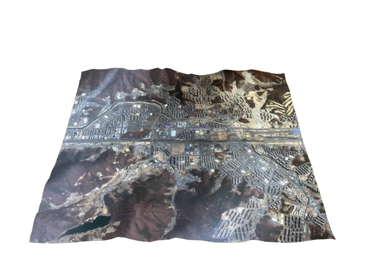 3차원 위성영상