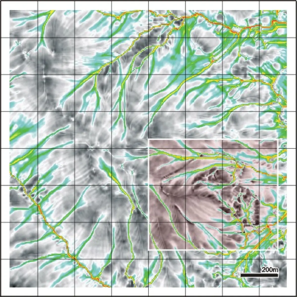붕락후 습윤지수