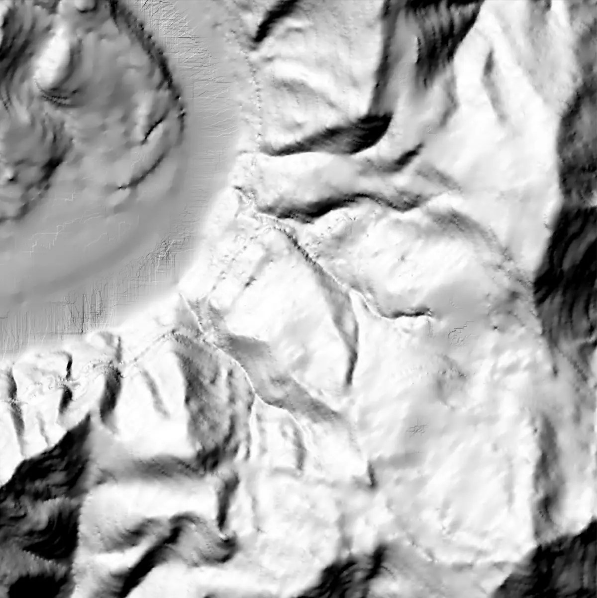 DEM을 이용한 함몰지 분석